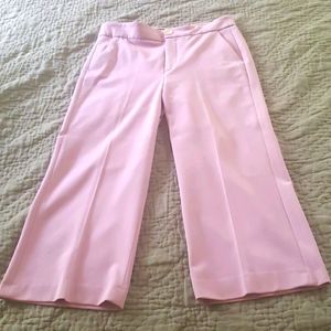 ZARA Wide-leg Crop Trousers